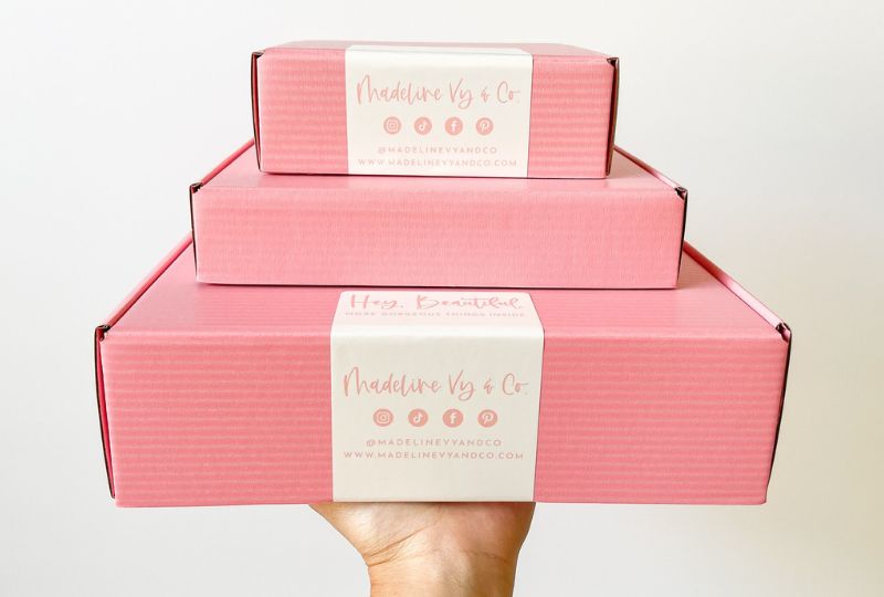 Pink Shipping Boxes Ideas and Inspiration - PackPaa