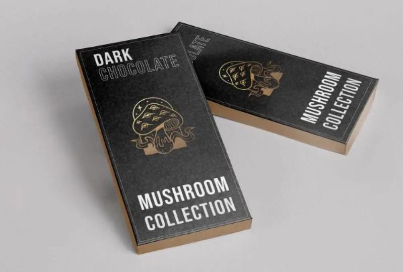 Mushroom Chocolate Bar Packaging - Packpaa