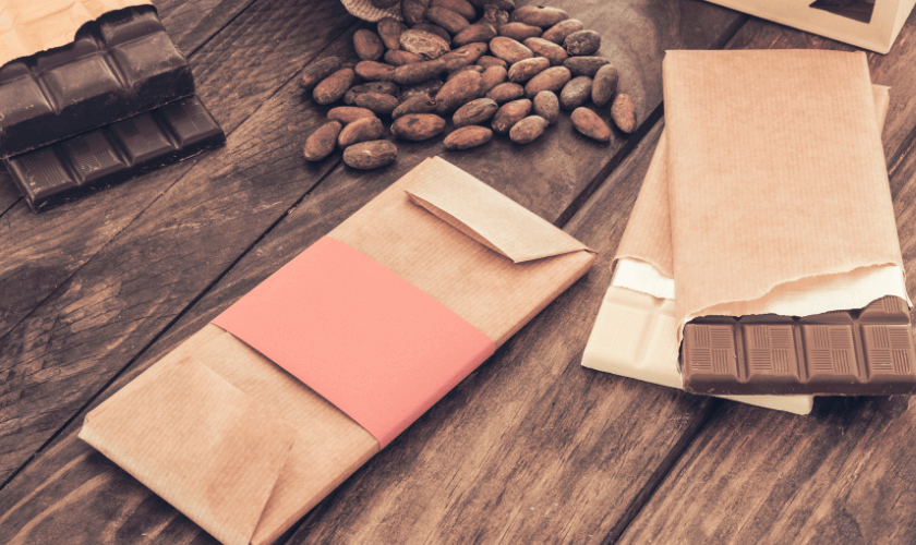 custom chocolate bar packaging