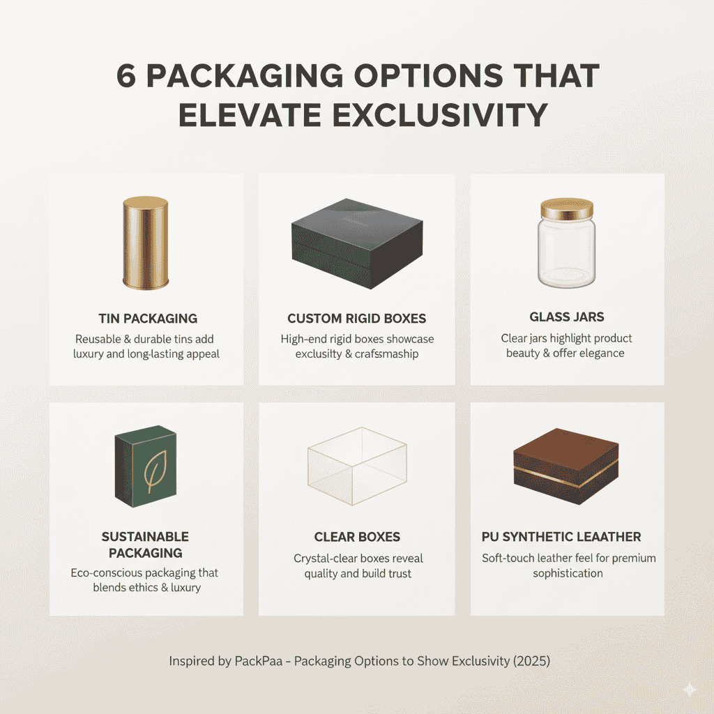 6 Packaging Options That Elevate Exclusivity - PackPaa