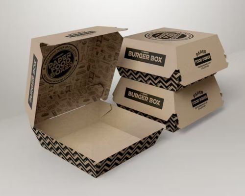 Burger Box Packaging - PackPaa
