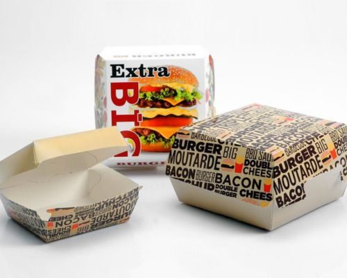 Custom Printing Burger Boxes - PackPaa