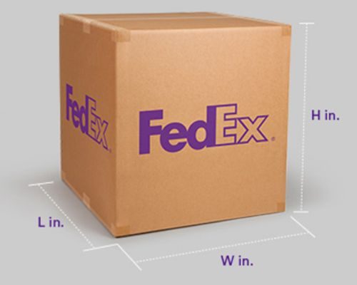 FedEx Box Dimensions - Packpaa